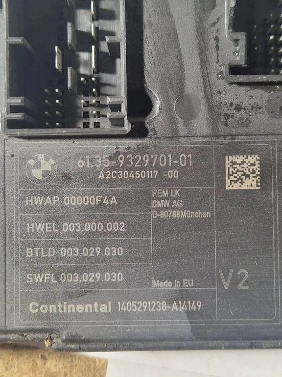 Comfortmodule BMW 3 (F30, F80) A2C30450117 3.0d 190kW 2015 image 5