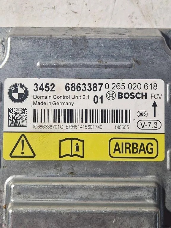 Module airbag BMW Série 3 (F30, F80) 0265020618 image 7