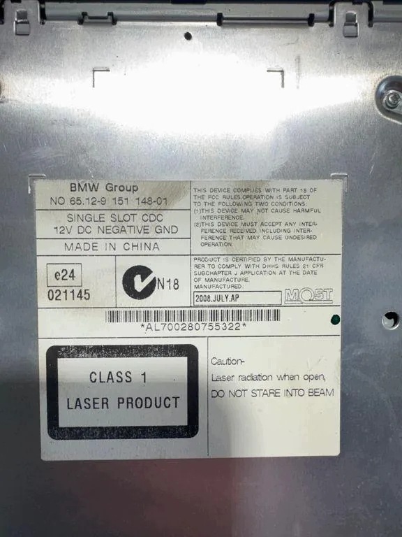 Changeur CD BMW X5 E70 408kW 2009 AL700280755322 image 7