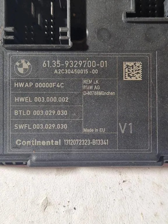BMW 3 (F30, F80) Comfort Module A2C30450015 image 3