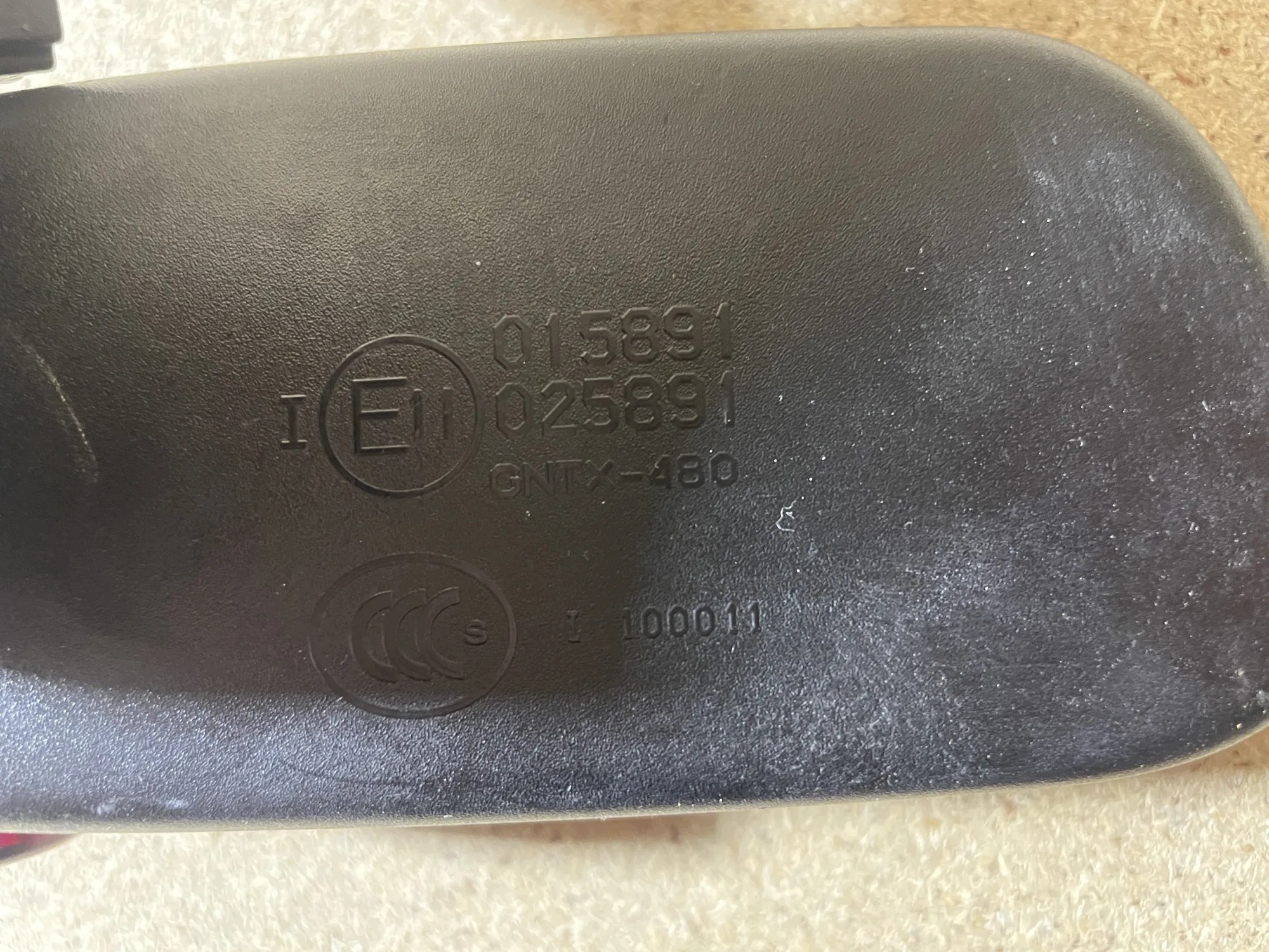 Retrovisor Interno BMW 5 F10 3.0 Diesel 2010 Usado image 3