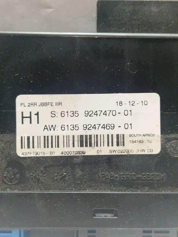 BMW 3 (E90) Komfortmodul 924747001 3.0D 150kW 2010 image 3