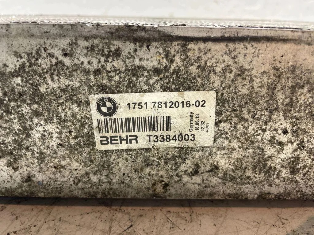 Intercooler BMW 6 Cabrio (F12) 3.0L 235kW 2013 image 5