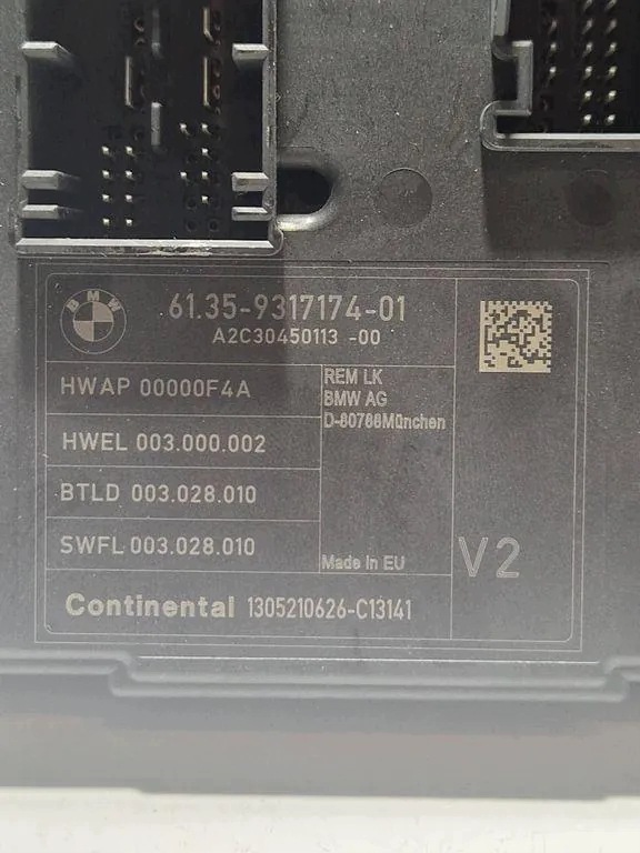 Módulo de confort BMW 3 F30/F80 A2C30450113 image 3