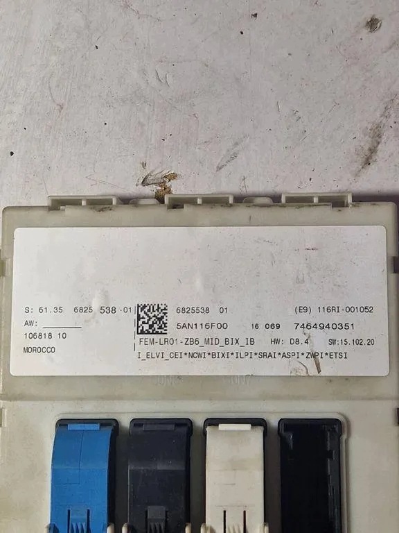 Komfortmodul BMW 3 (F30, F80) 7464940351 3.0D 190kW 2015 image 7