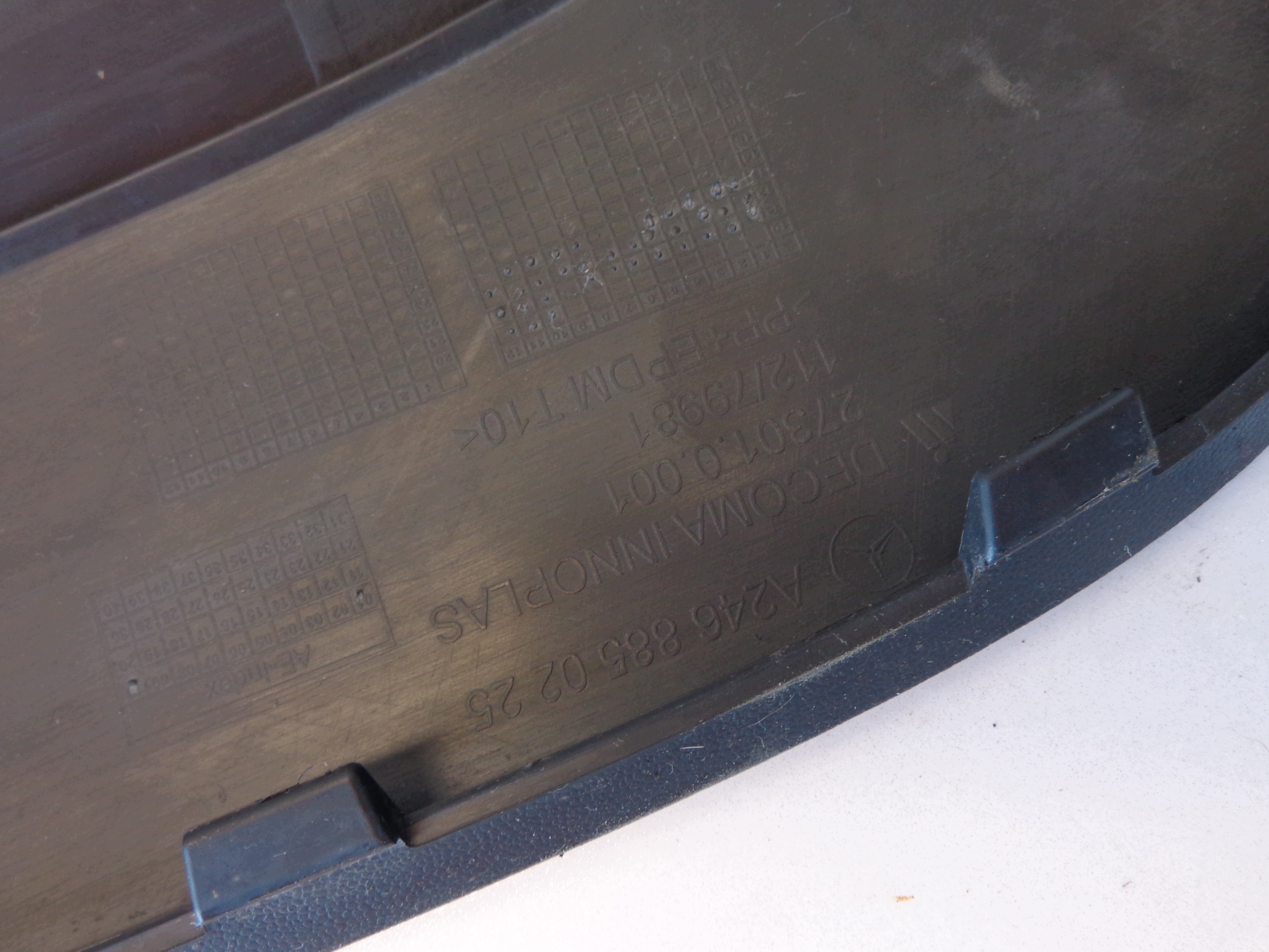 Mercedes B W246 Diffusorlist Bak A2468850225 image 8