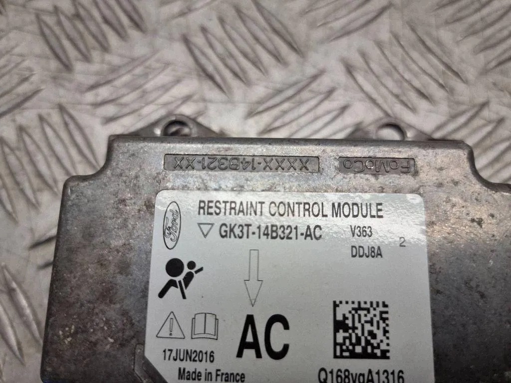Module airbag Ford 17JUV2016 1.0L essence 2018 image 5