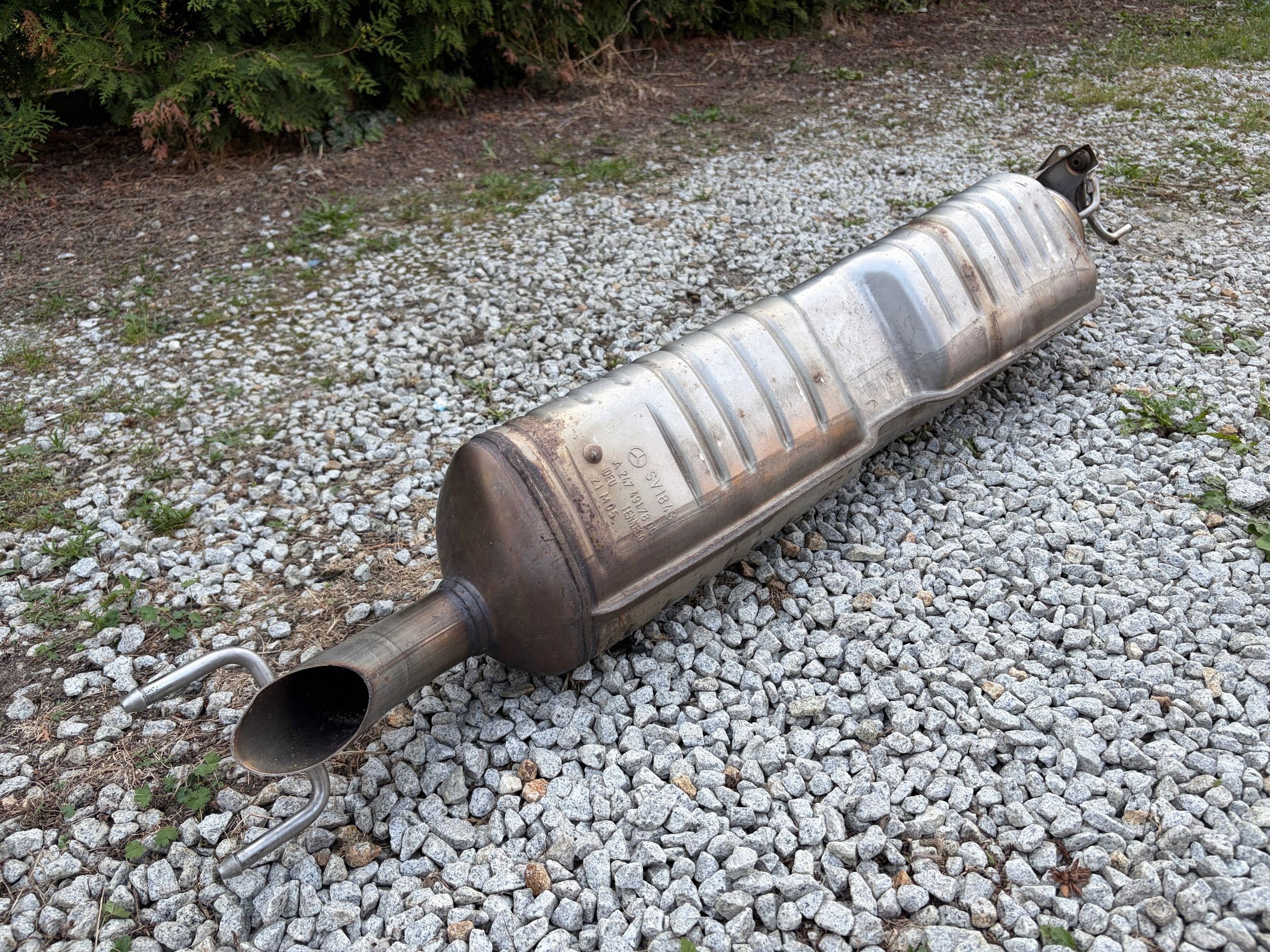 Filtro DPF Catalisador Mercedes GLA H247 1.3 Híbrido A2474917800