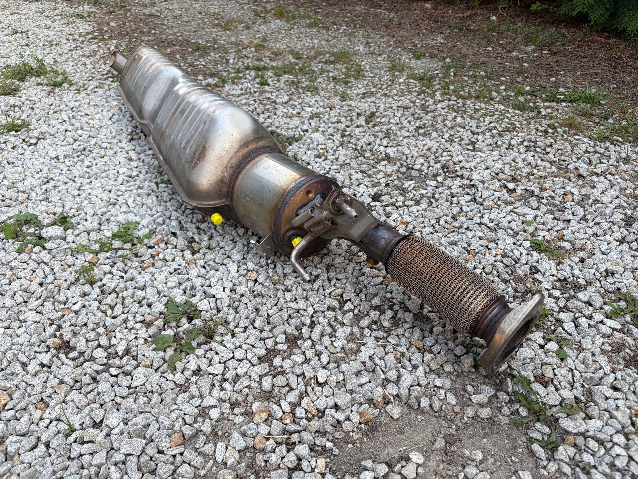 DPF-katalysator Mercedes GLA H247 1.3 Hybride A2474917800 image 3