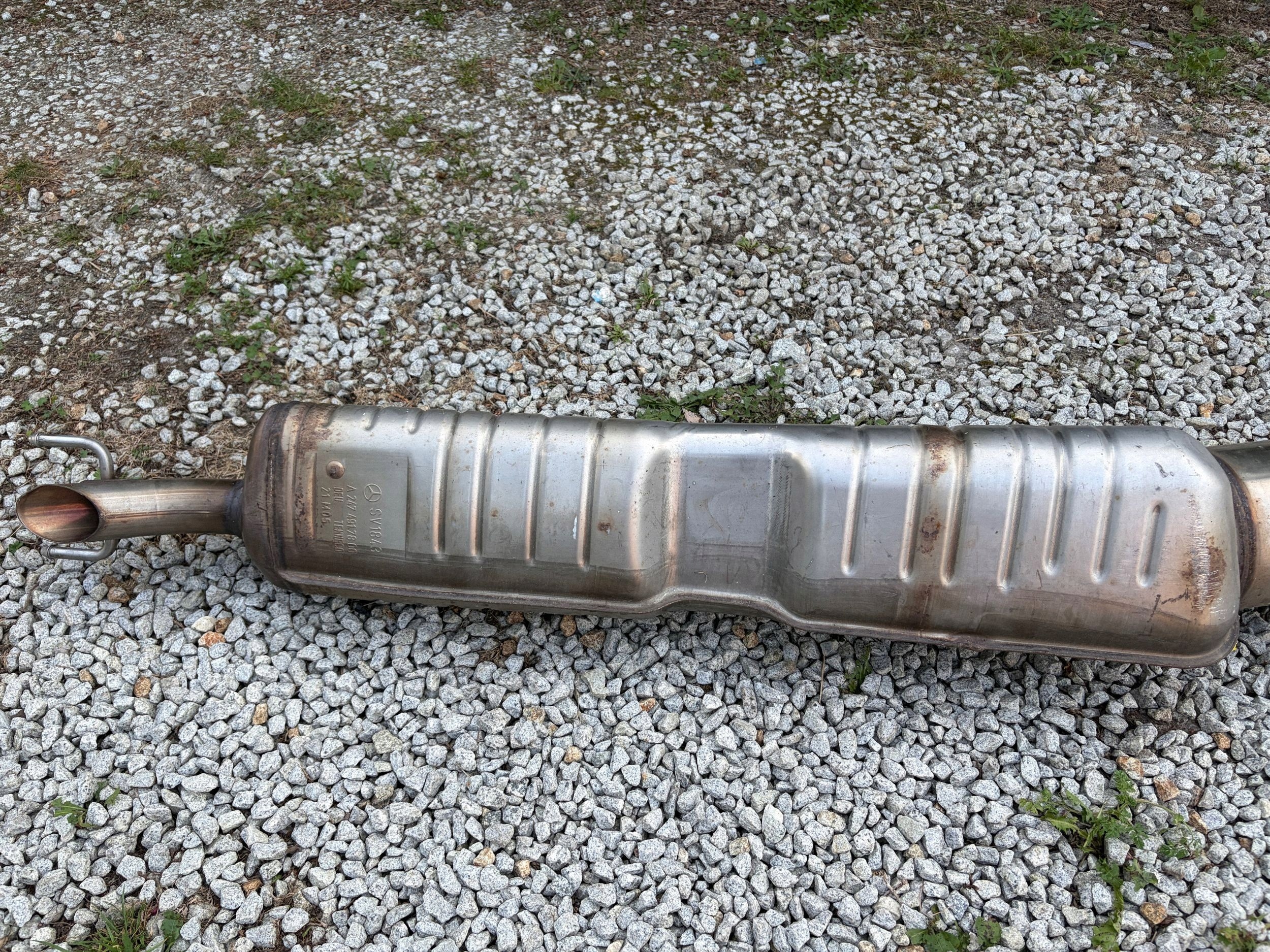 DPF-katalysator Mercedes GLA H247 1.3 Hybride A2474917800 image 4