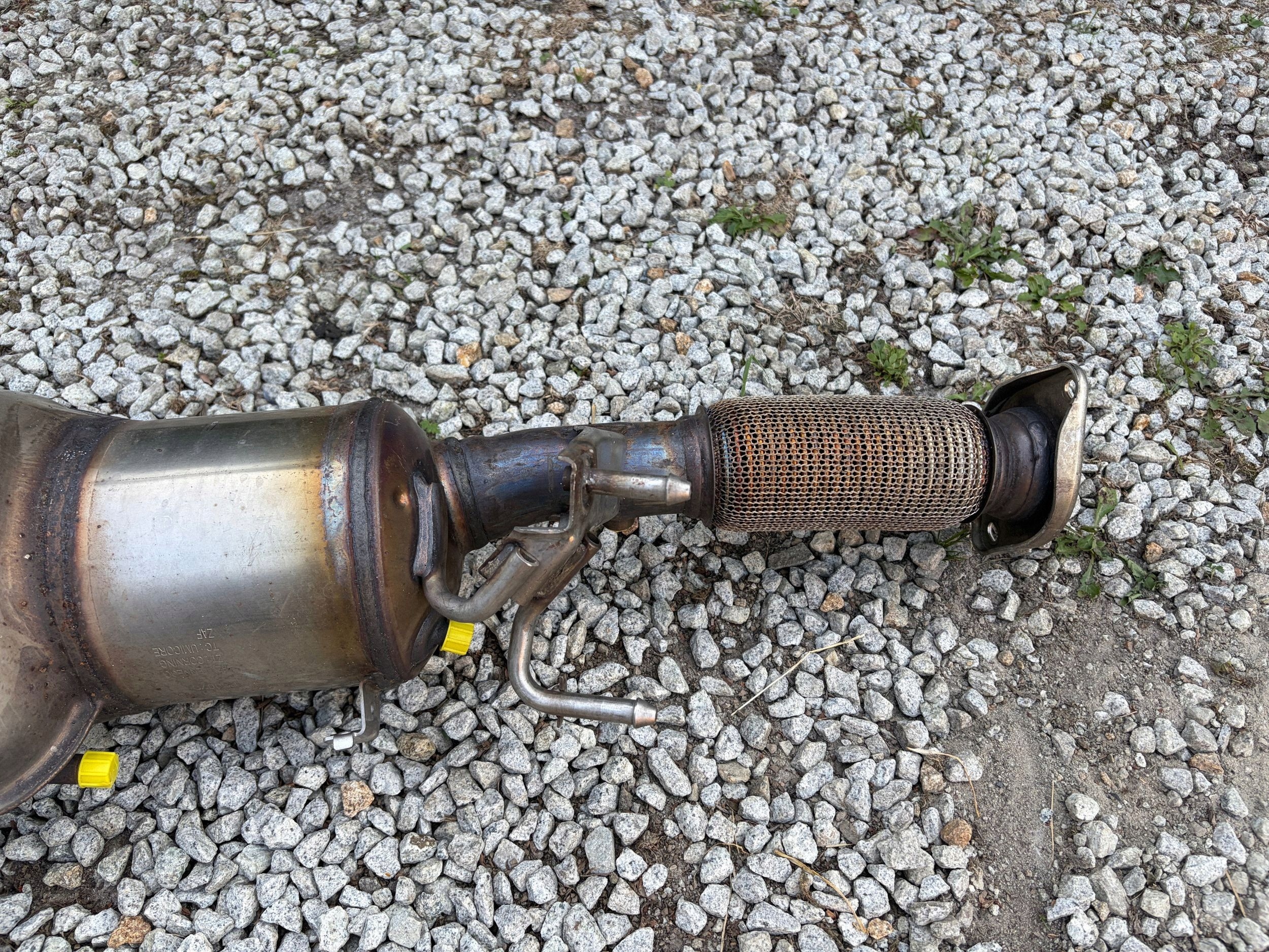 DPF-katalysator Mercedes GLA H247 1.3 Hybride A2474917800 image 5