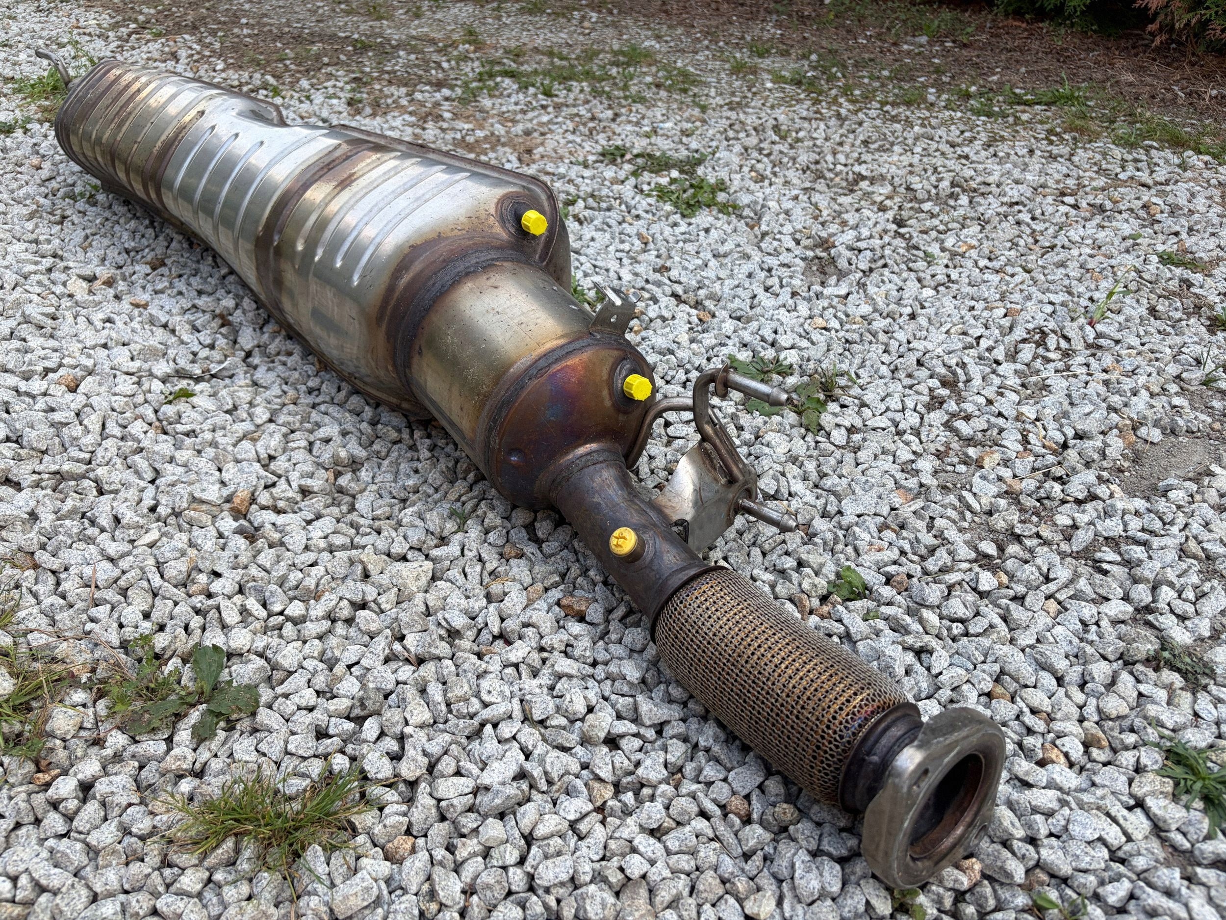 DPF-katalysator Mercedes GLA H247 1.3 Hybride A2474917800 image 8