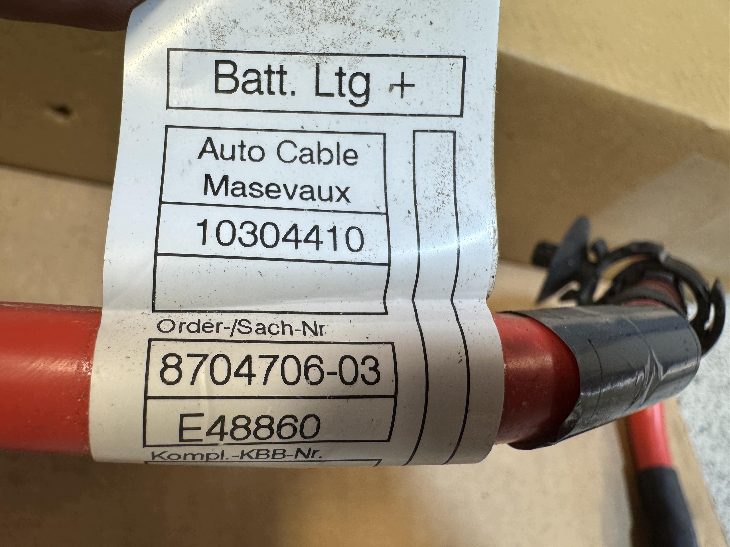 BMW G20 G21 Borne Plus Câble 8704706 image 7