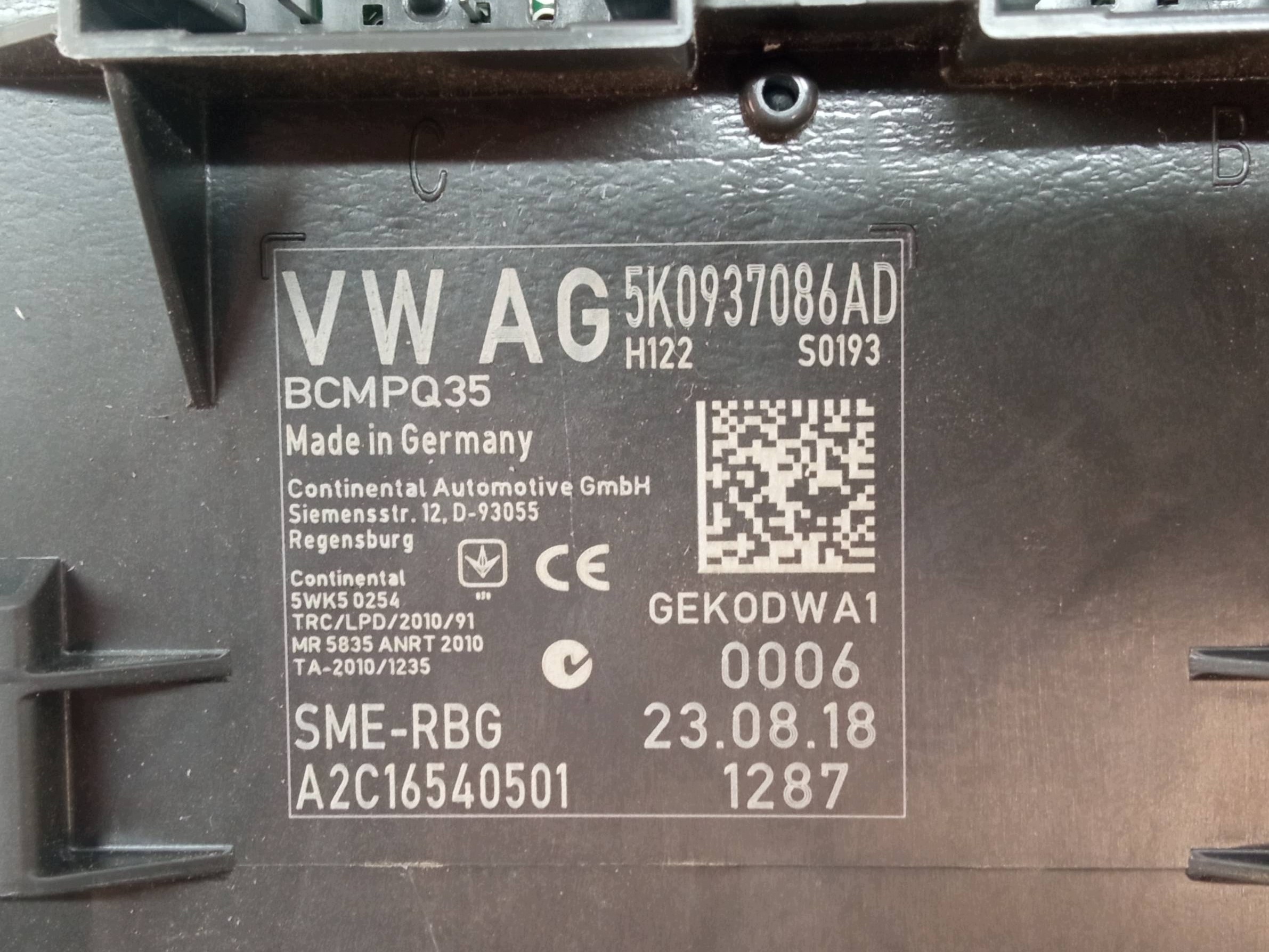 Modul 5K0937086AD VW Caddy III (2003- )