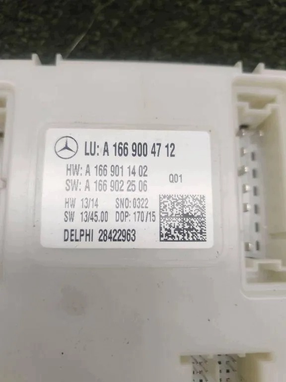 Module confort Mercedes GL X166 A1669022506 image 7