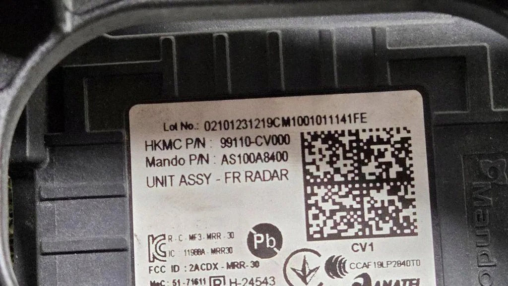 Radar KIA EV6 (CV) 99110CV000 2023 image 7