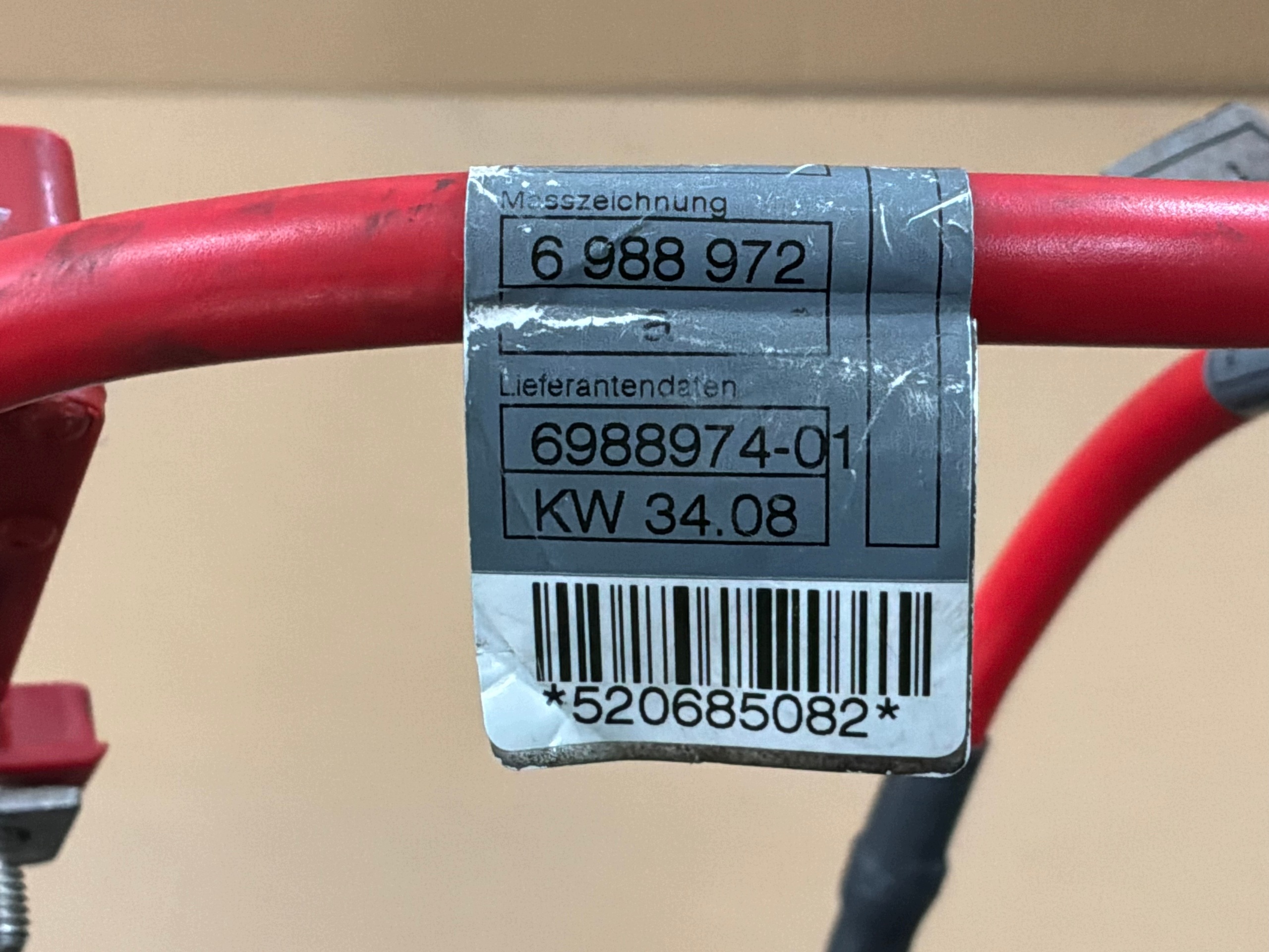 Cosse positive pyrotechnique BMW E91 E90 E92 image 4