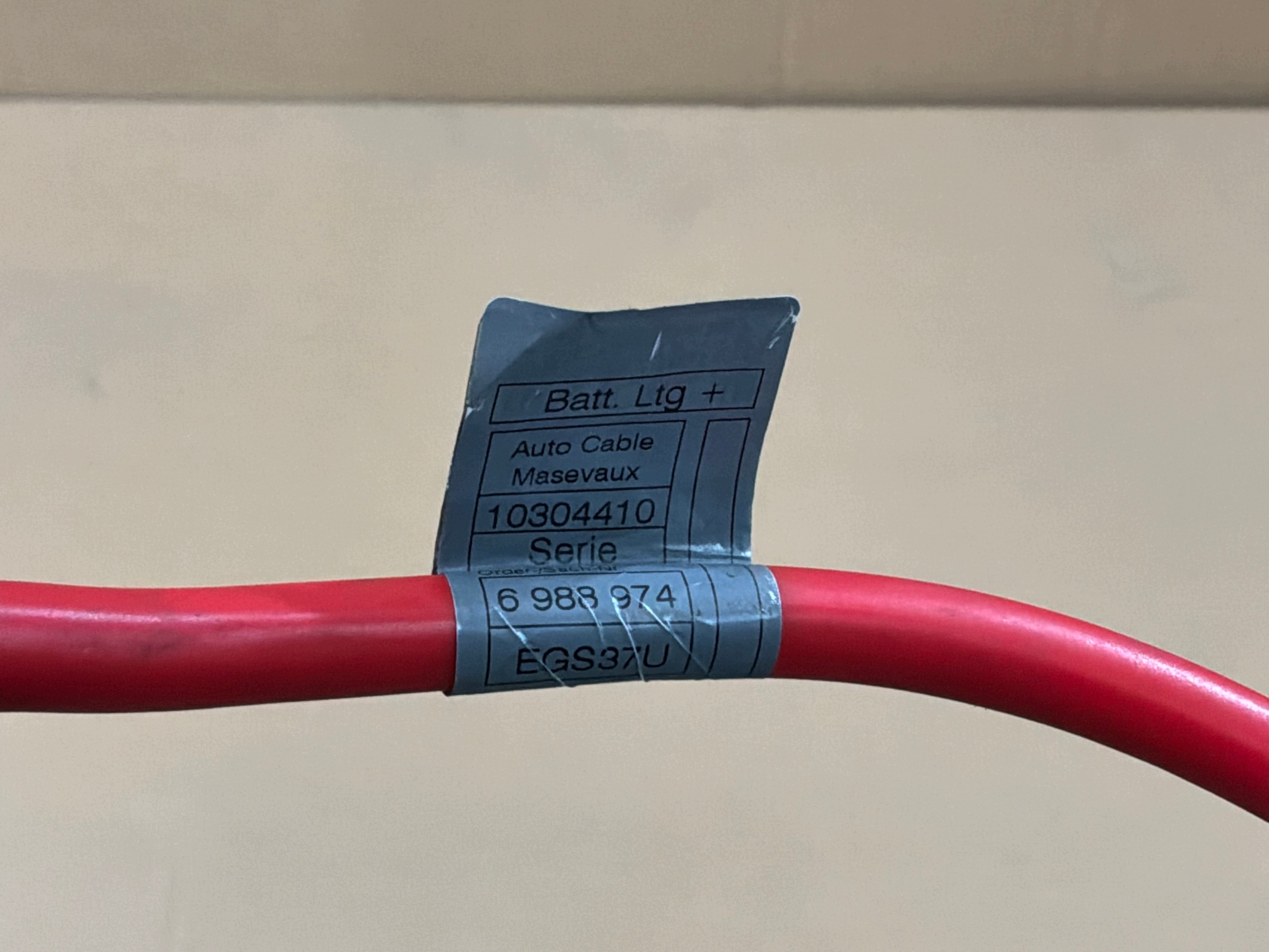 Cosse positive pyrotechnique BMW E91 E90 E92 image 5