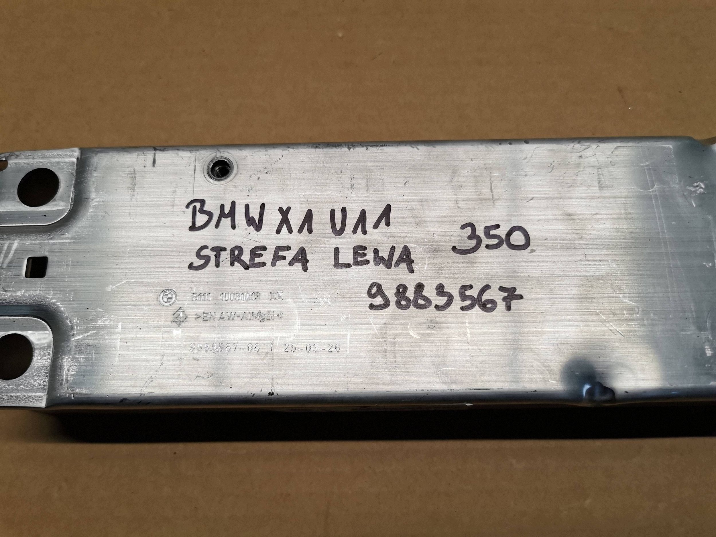 BMW X1 U11 U12 Front Left Crush Zone 9883567DAN image 5