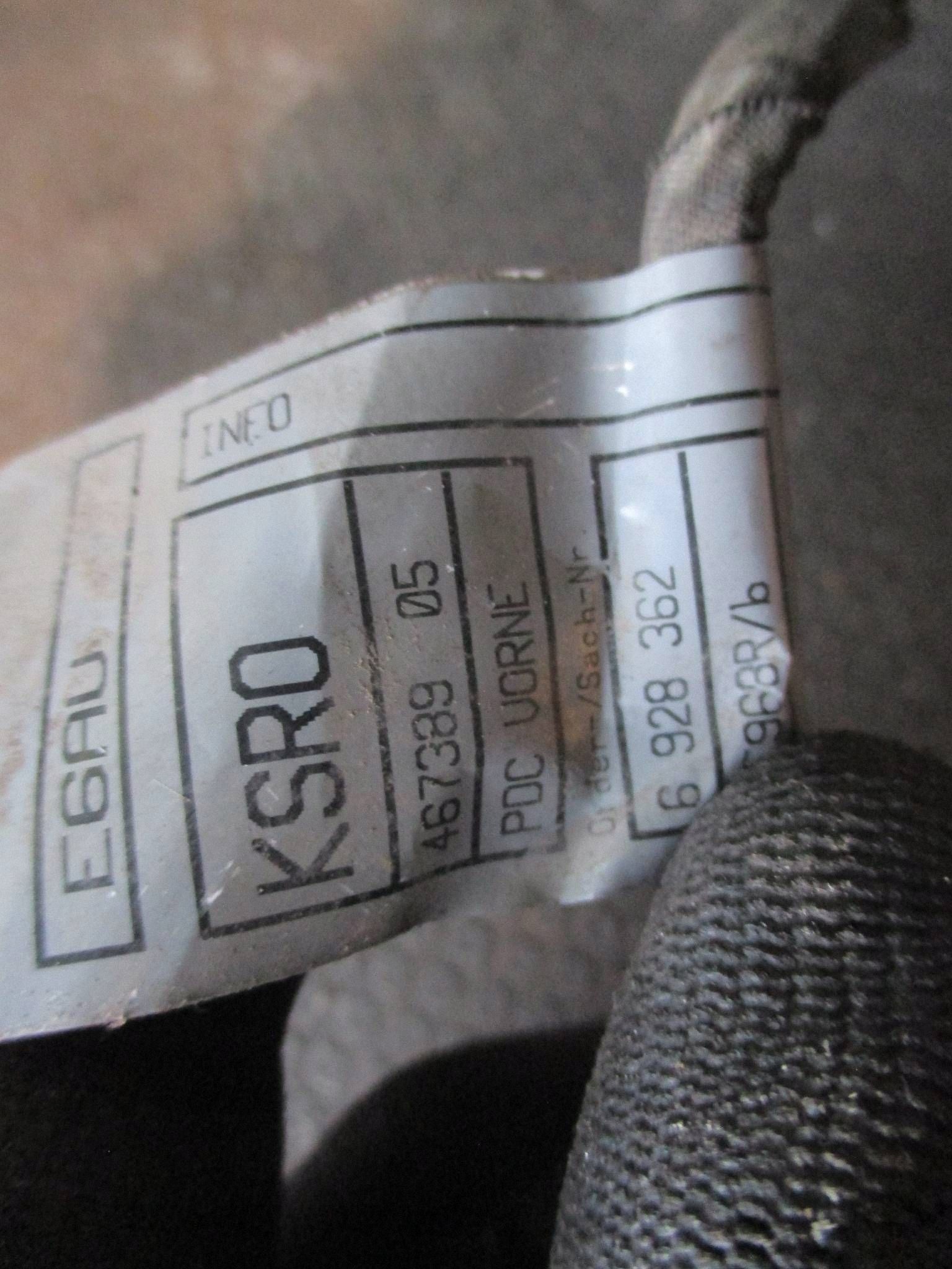 Feixe PDC com Sensores BMW 5 E60 E61 4673890 image 4