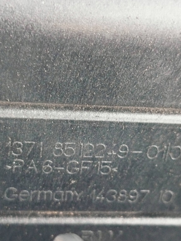 BMW 5 F10 F11 Tuyau conduit admission air 8512285 8509816 8508047 image 7