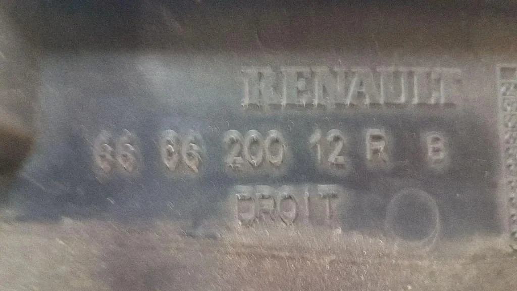 Sierstrip spatbord Renault Laguna Coupe image 3