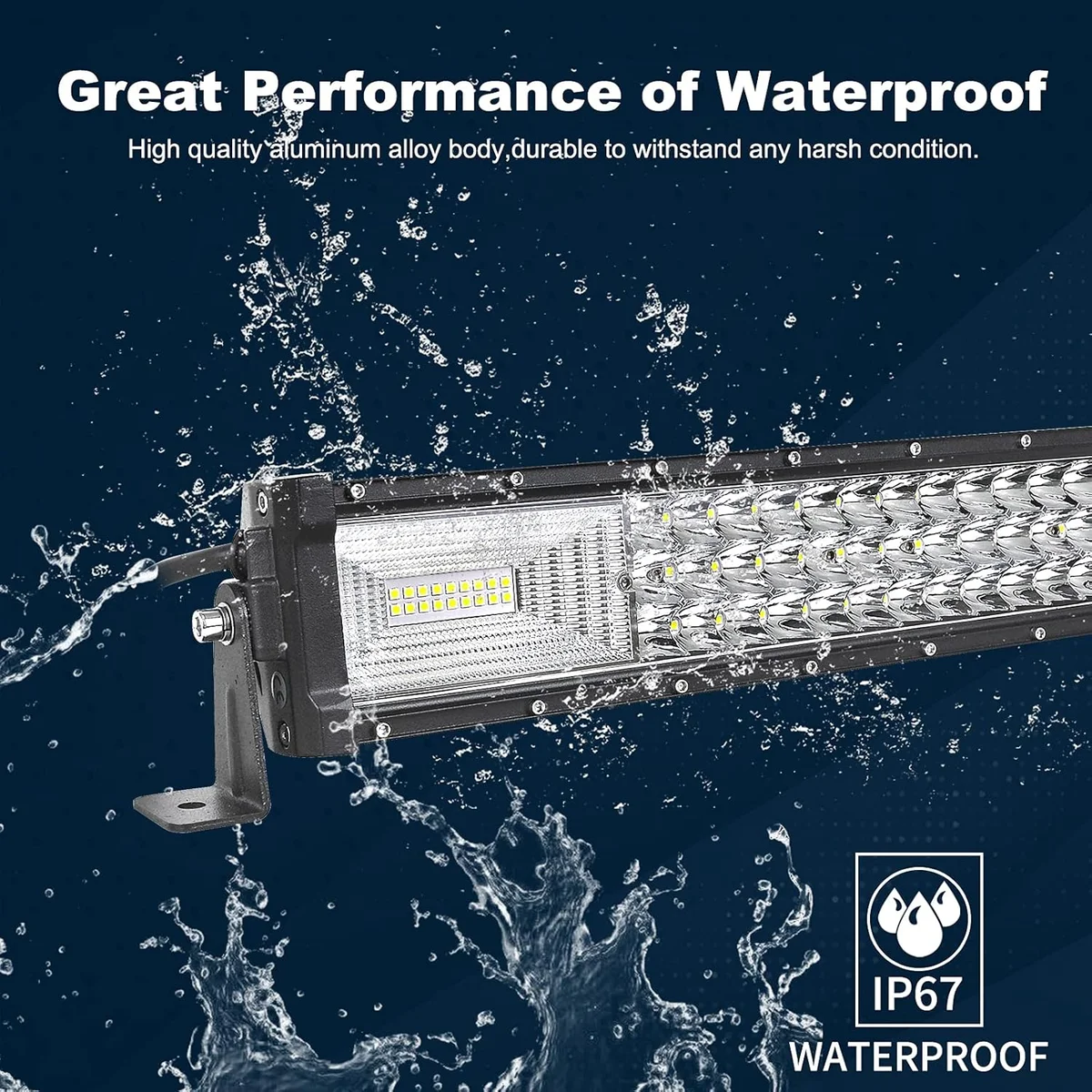 Phare LED RIGIDON 127cm 648W 12-24V image 4