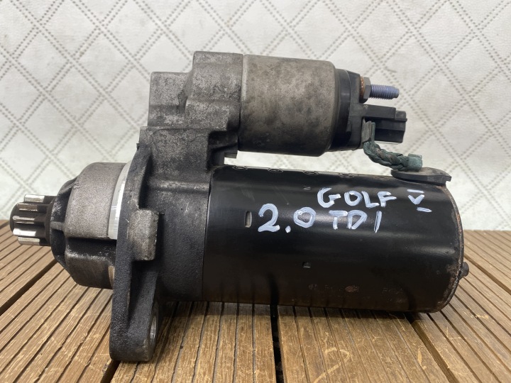 VW GOLF V 03-08 2.0 TDI STARTER 02M911023P 0001123014 OE