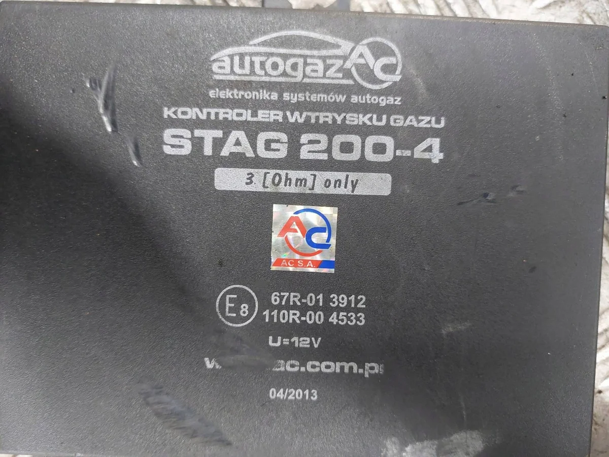 Kaasujärjestelmä STAG 200-4, PS-01, W01-3