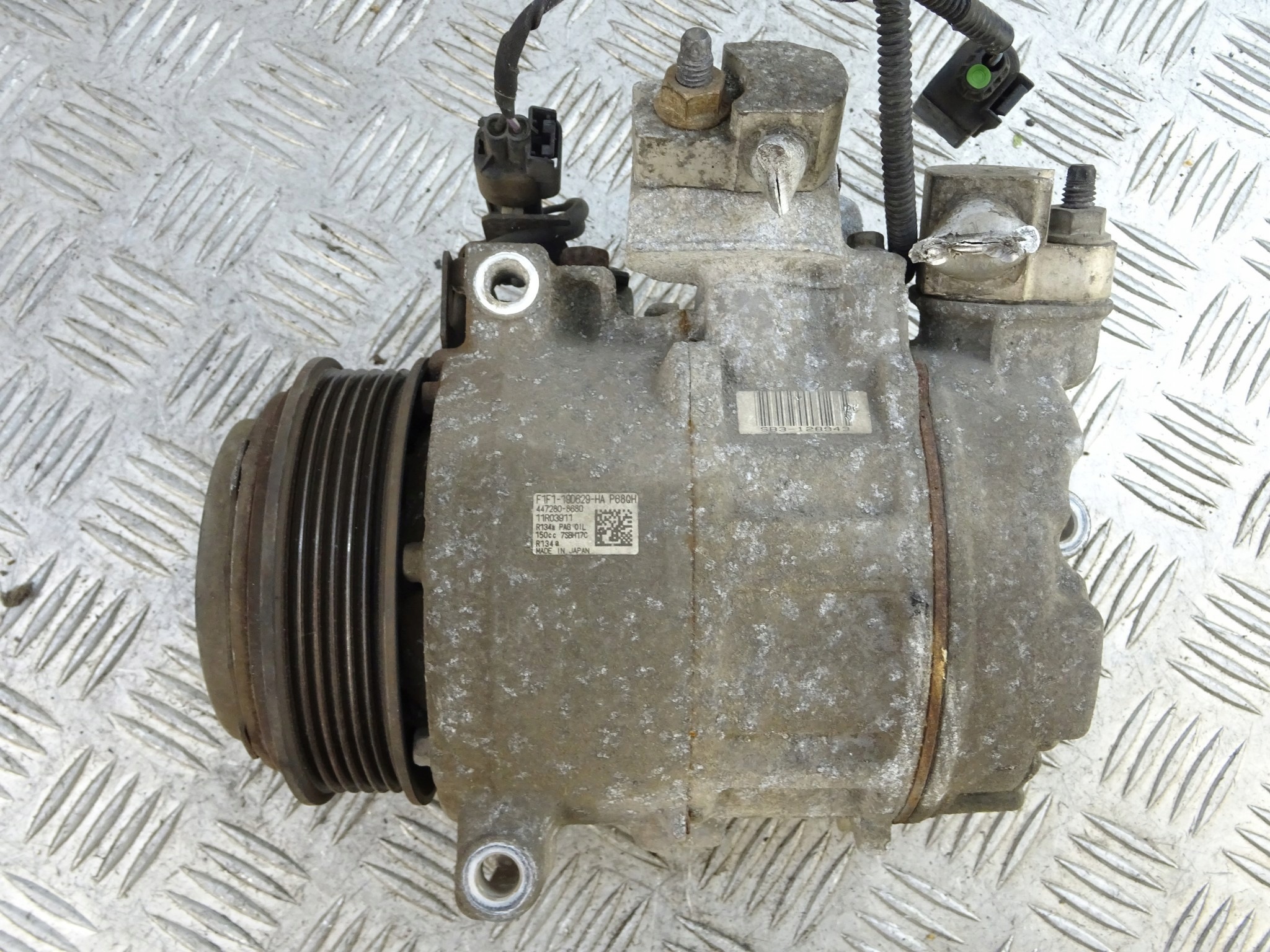 Compressor Ar Condicionado Ford C Max II F1F1-19D629-HA 1.6 TDCI image 2