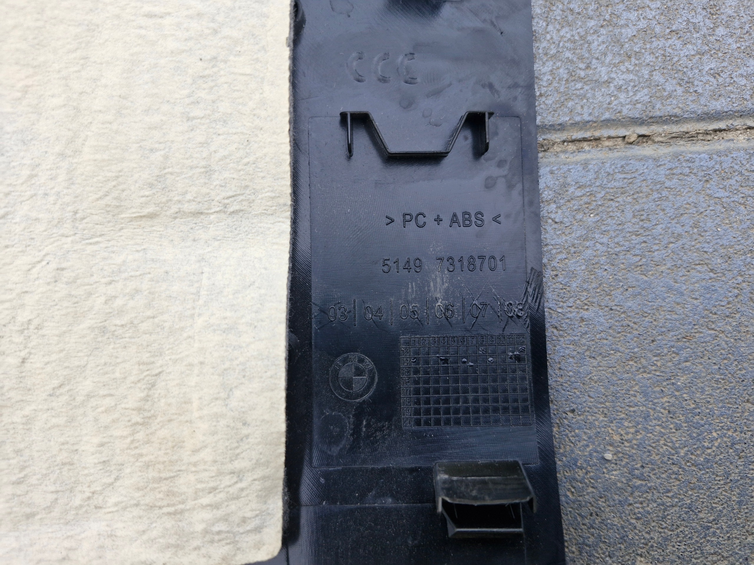 BMW F16 Kofferraumverkleidung 3tlg. gebraucht image 3