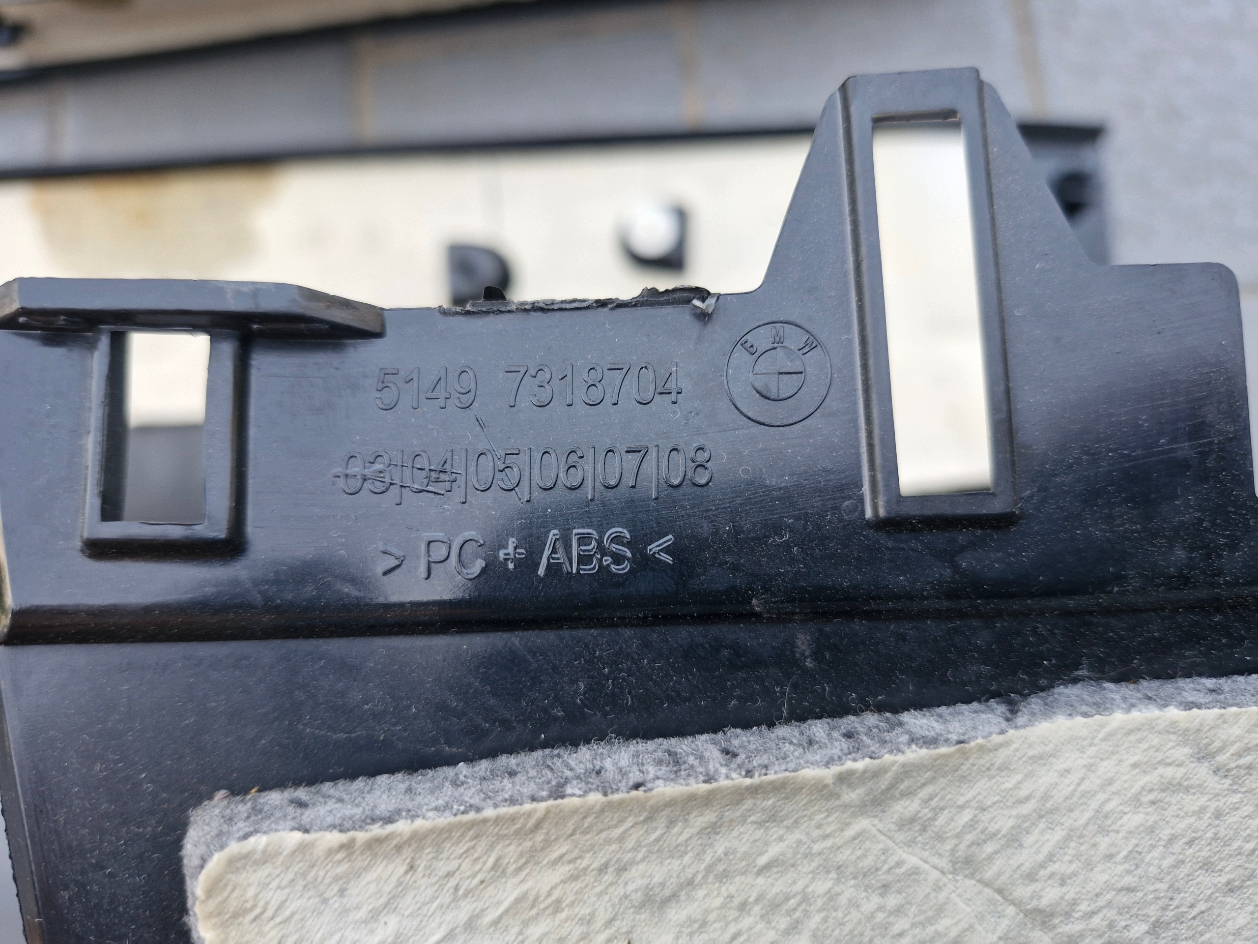 BMW F16 Kofferraumverkleidung 3tlg. gebraucht image 4