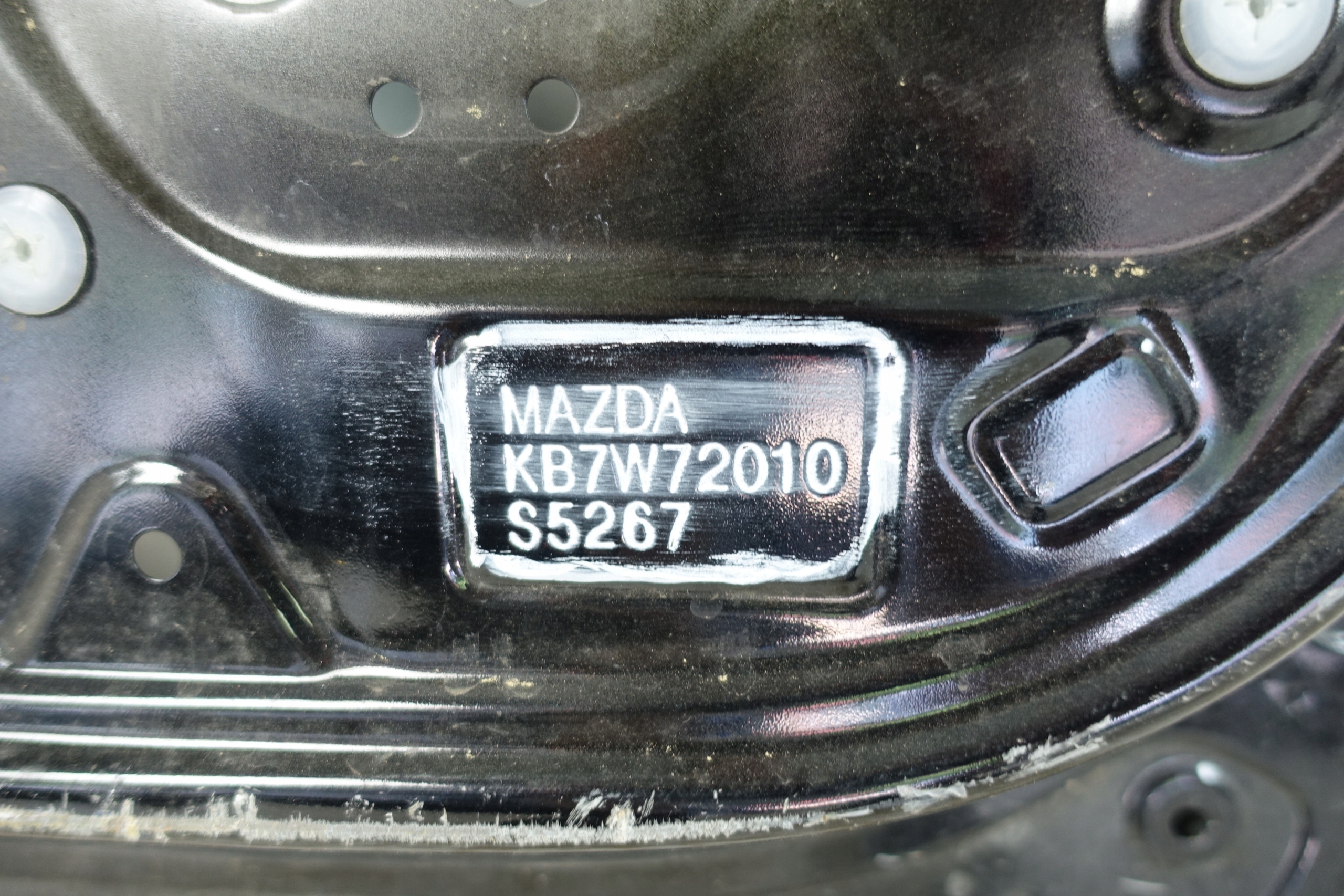 Mazda CX-5 II 2017- Porte arrière droite arrière KB7W72010 image 10