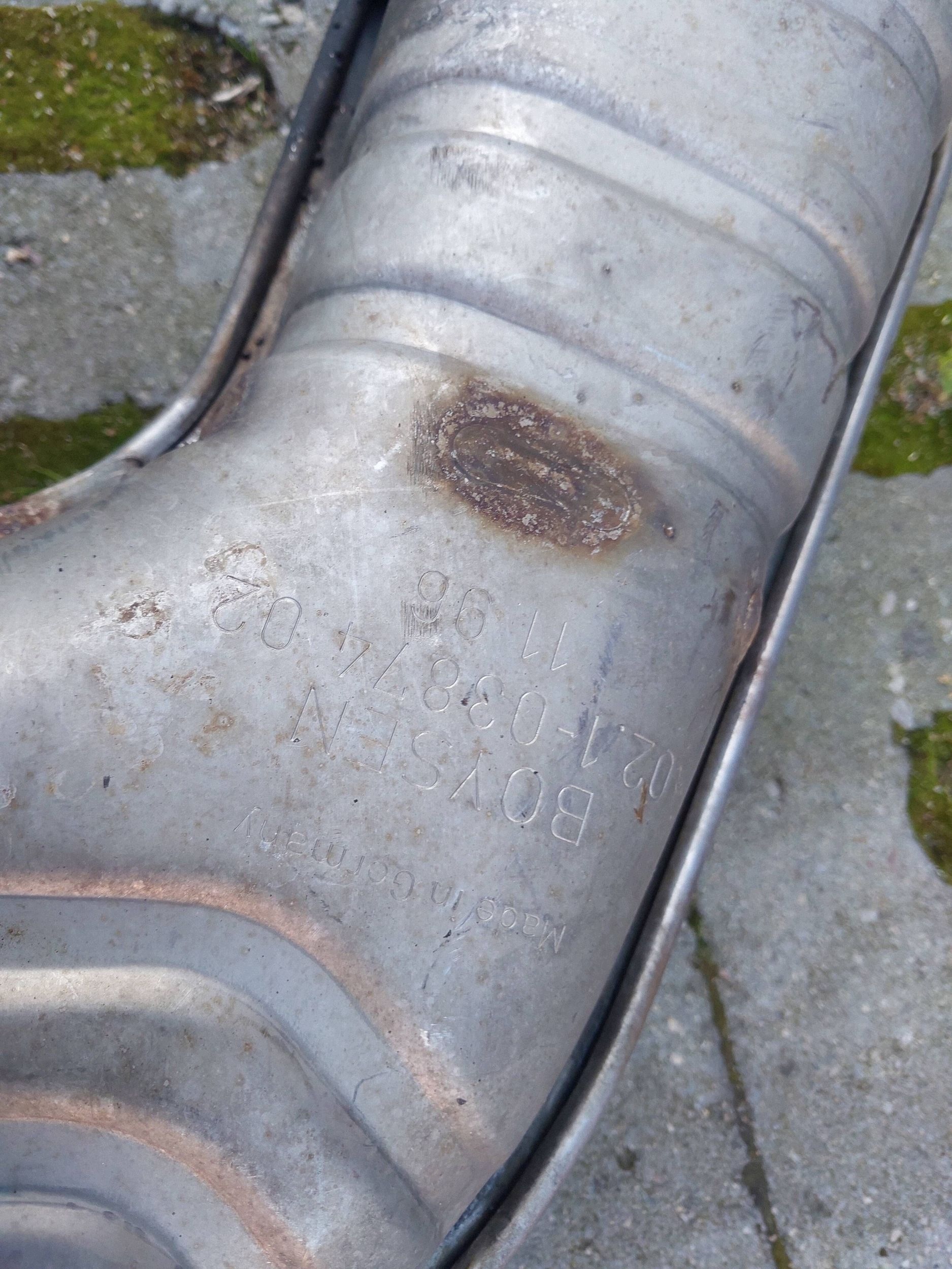 Silencieux central BMW 5 E39 520i 1744309 image 4