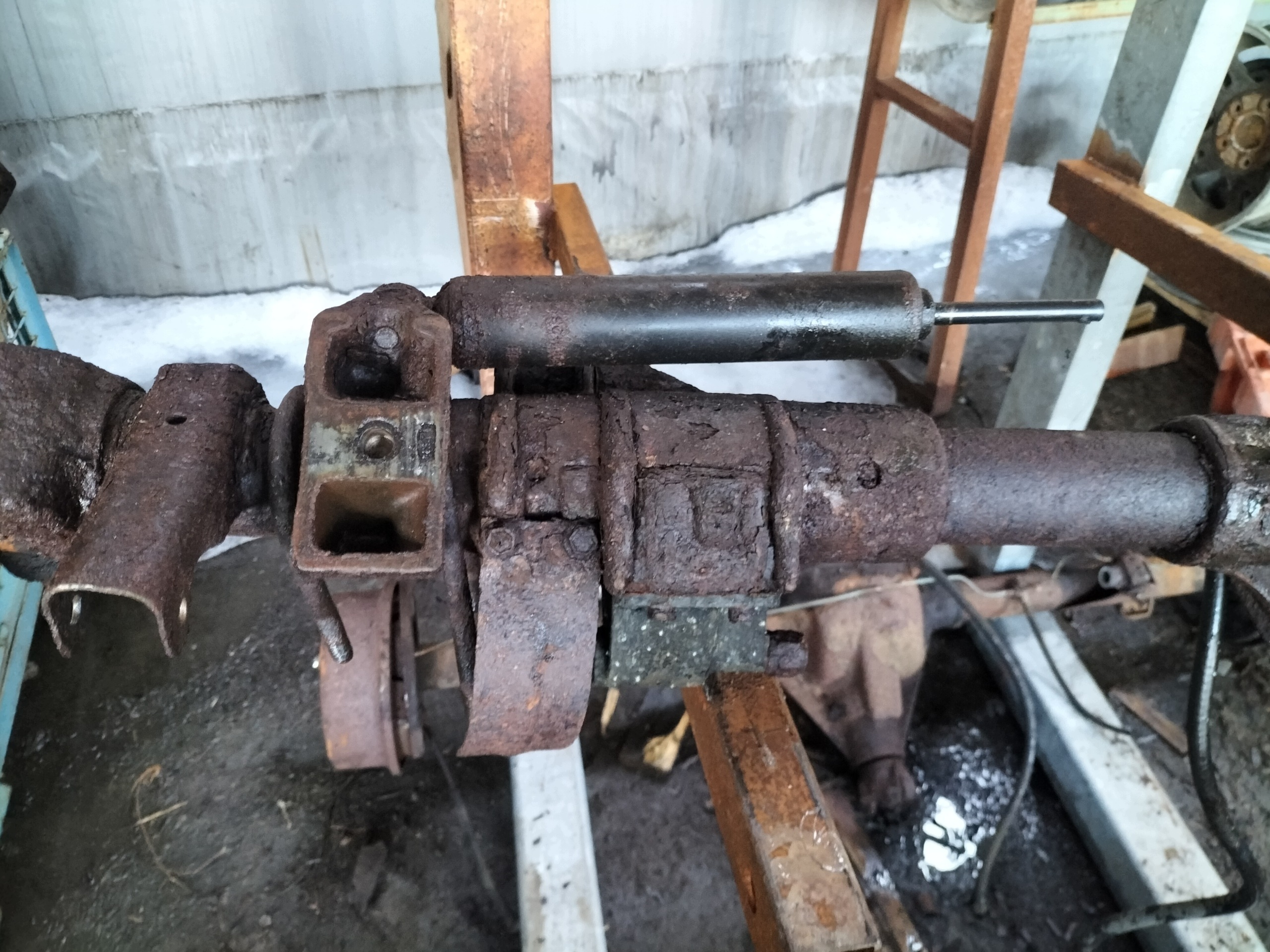 Jeep Wrangler YJ Axles Set 4.10 & 3.73 Front/Rear Used