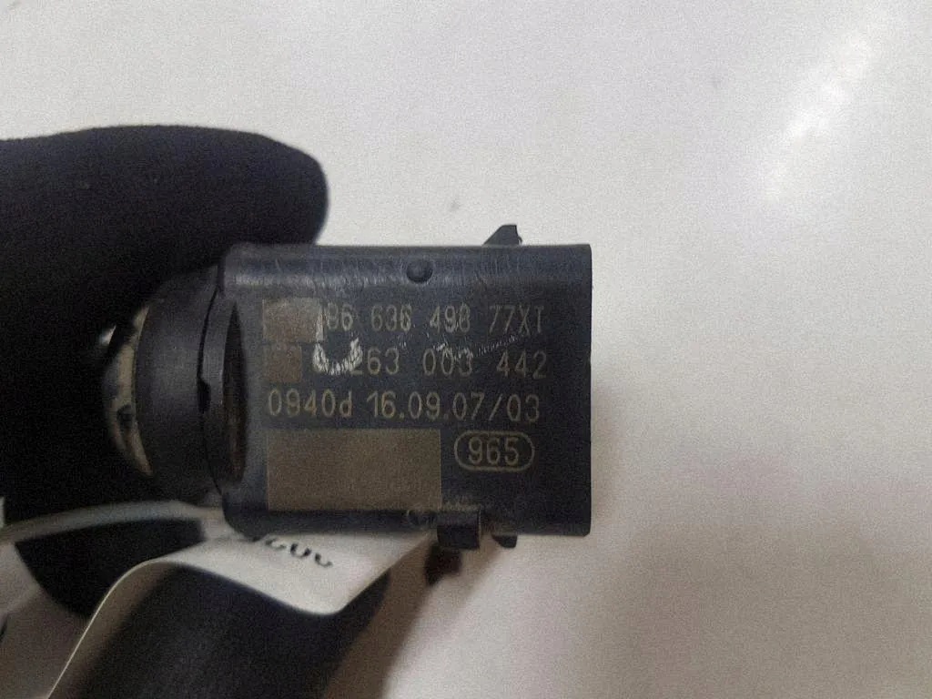 Parking sensor PEUGEOT 407 Coupe (6C_) 9663649877XT 2.2L petrol 120kW image 2