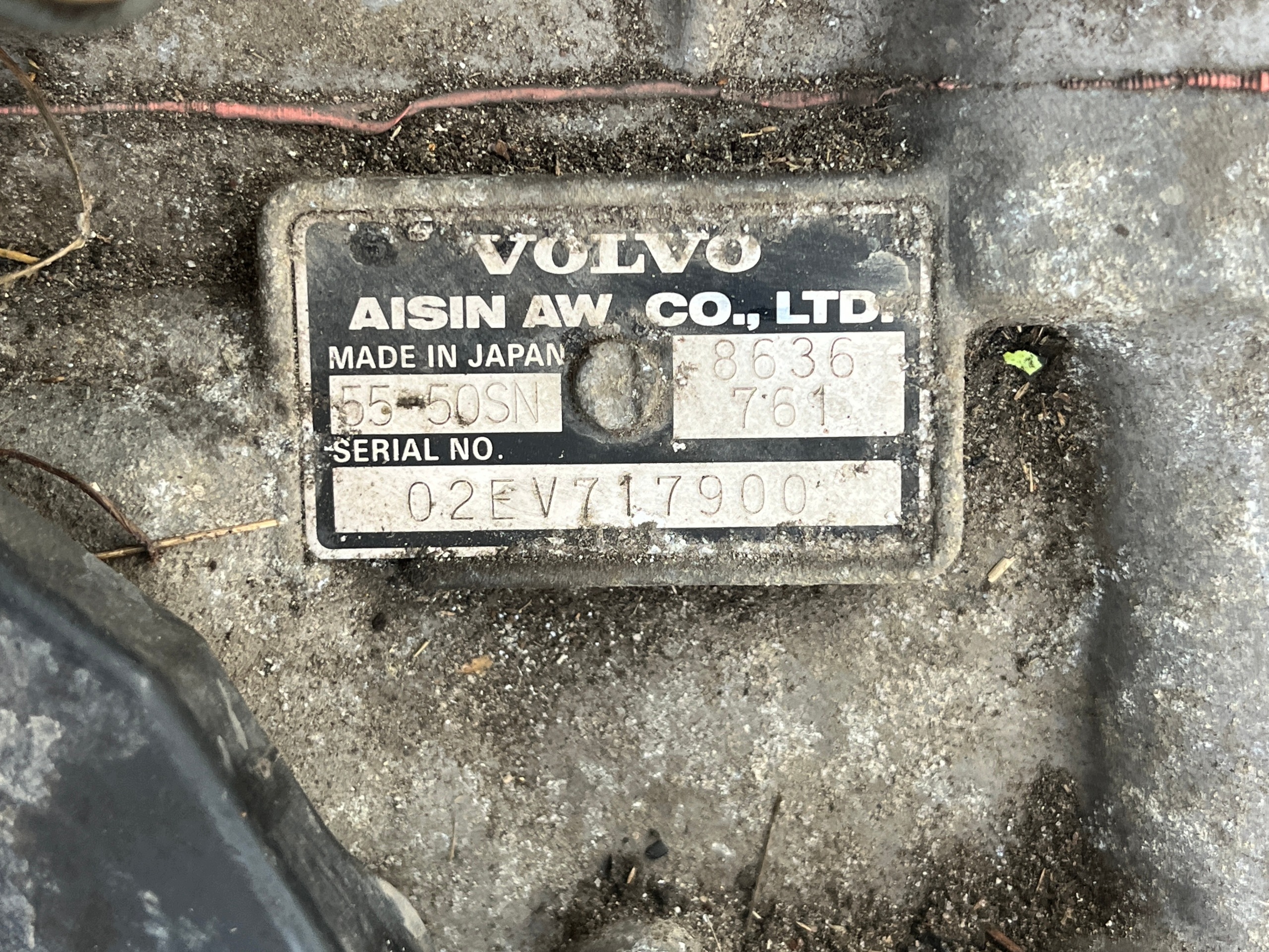 Automatische versnellingsbak Volvo S60 V70 S80 2.4 benzine 55-50SN 8636761 image 6