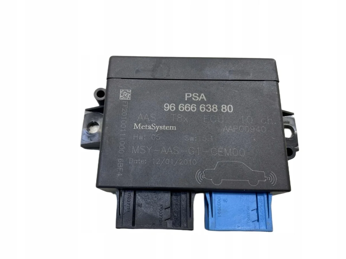 Parking Sensor Control Unit Peugeot 5008 9666663880