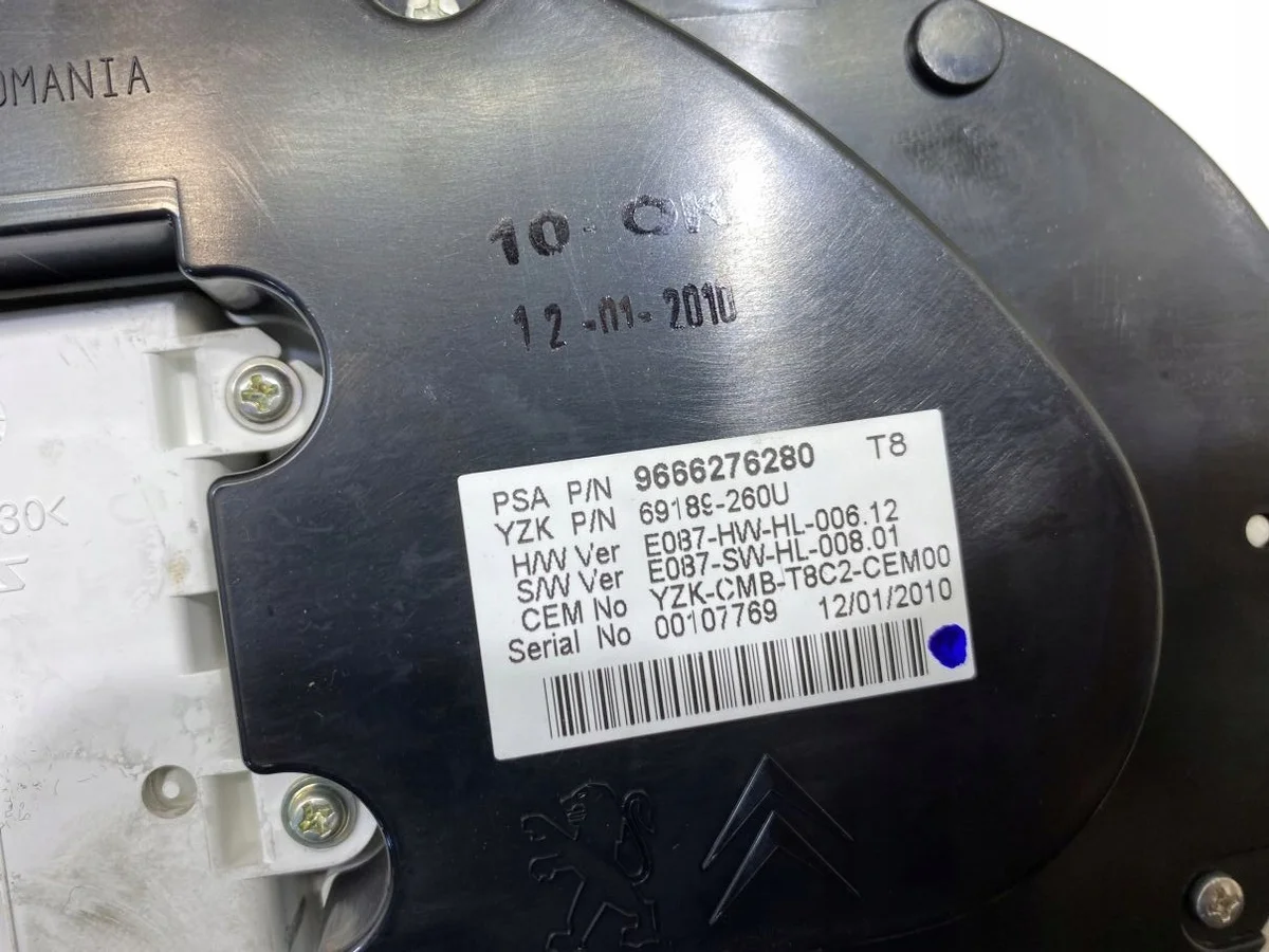 Compteur Peugeot 3008 5008 1.6 THP image 4