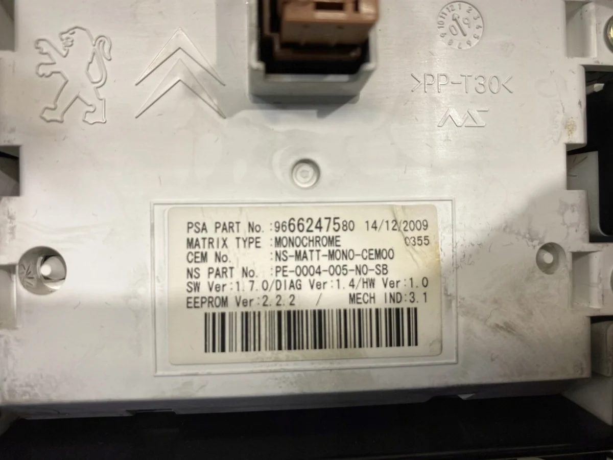Compteur Peugeot 3008 5008 1.6 THP image 5