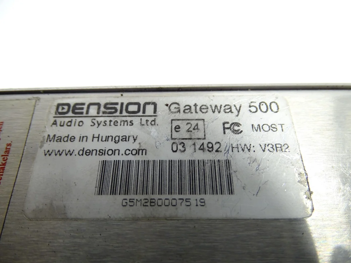 Interfaz Dension Gateway 500 Audi OE image 7
