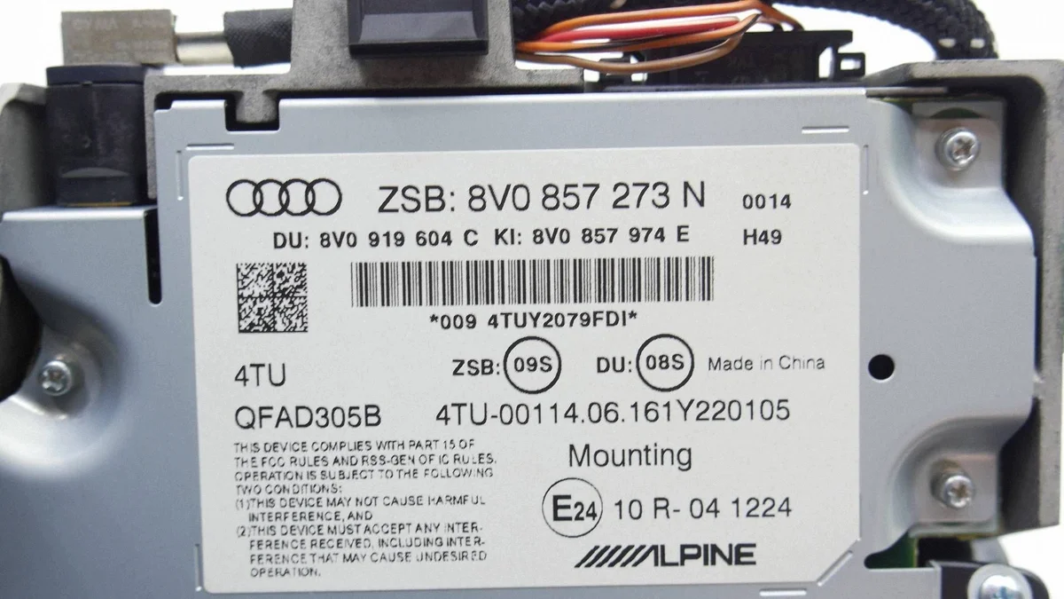 Tela Navegação Audi A3 S3 8V WAH45887 image 4