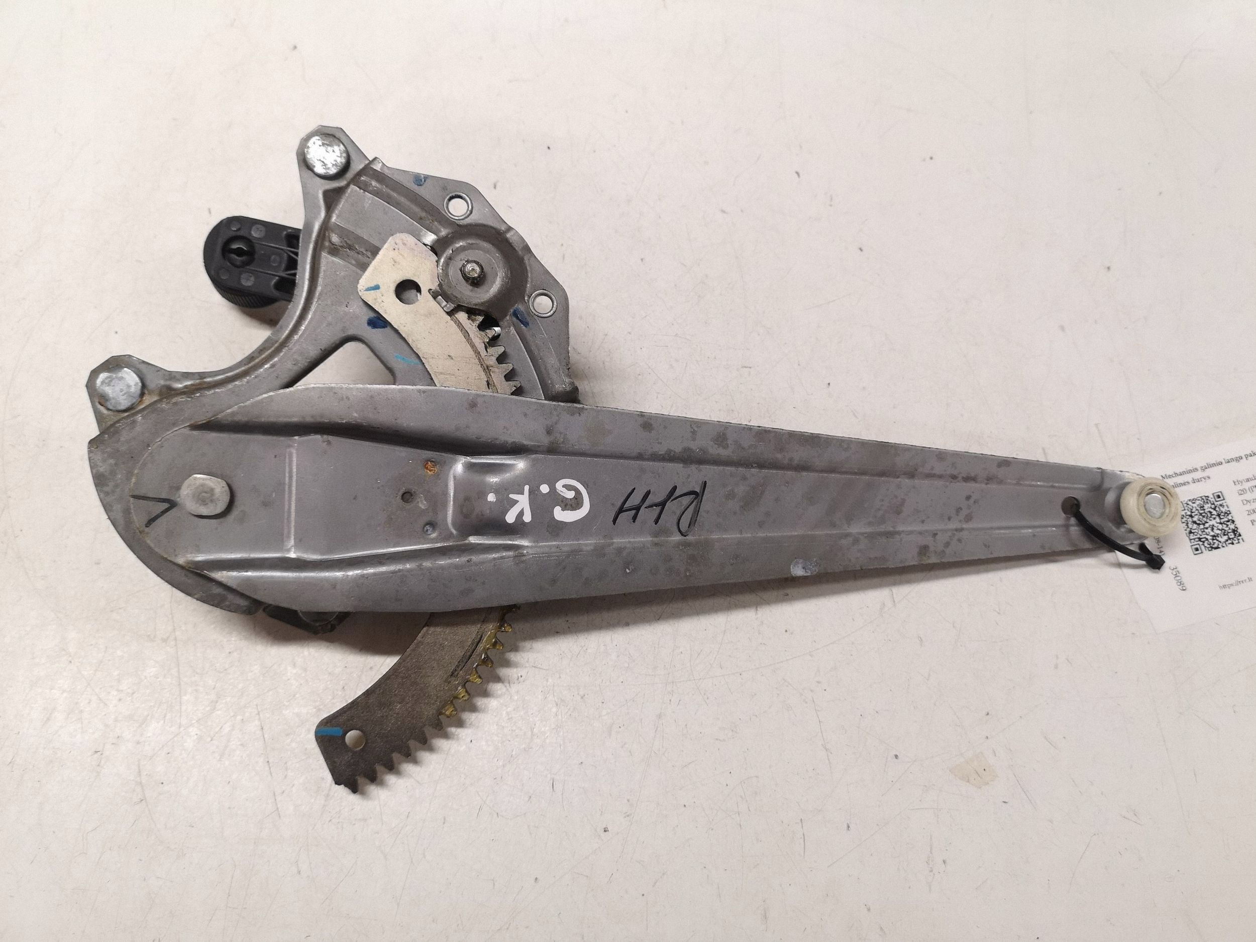 Fensterheber manuell hinten links Hyundai i20 image 2