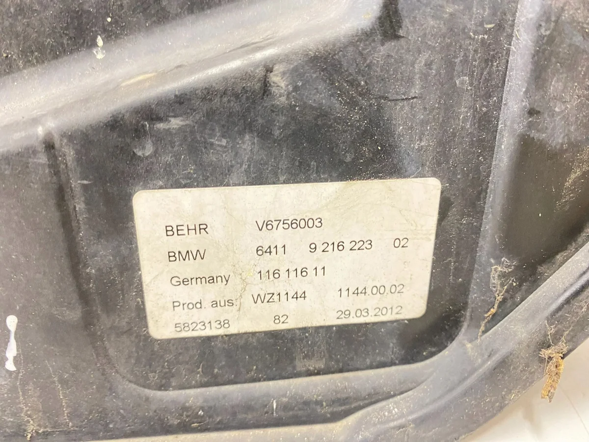 Deckel Innenraumfilter BMW 5 F10 F11 image 4