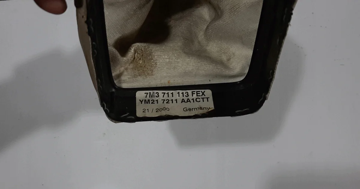 VW Sharan Ford Galaxy Gear Shift Boot Used image 4