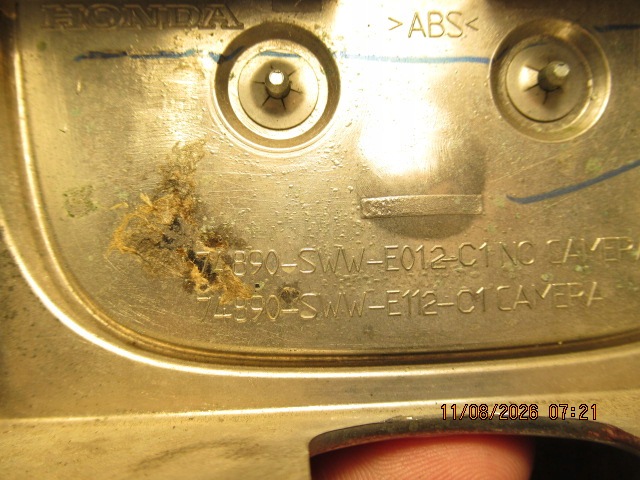 Blende Klappe Hinten Honda CR-V III 06-12 image 3