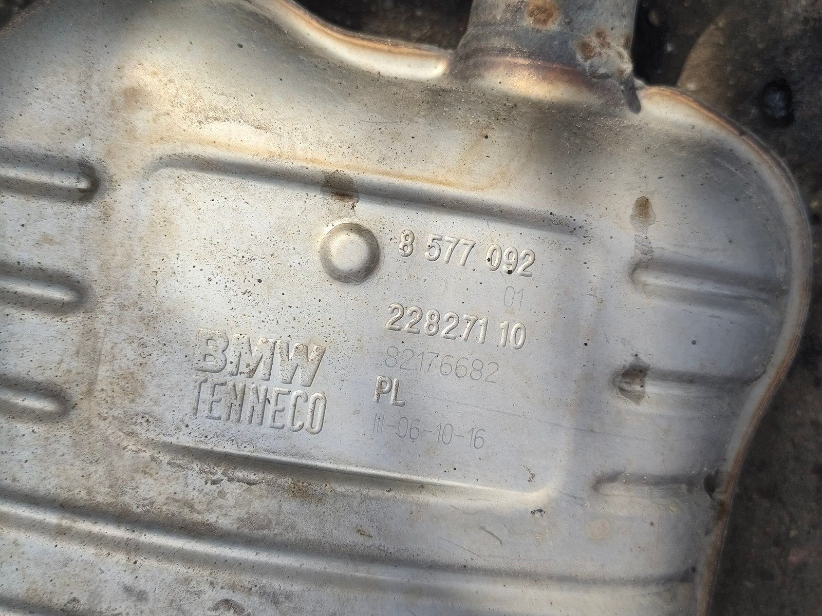 BMW 2 F45 F46 2.0D Einddemper Gebruikt image 5