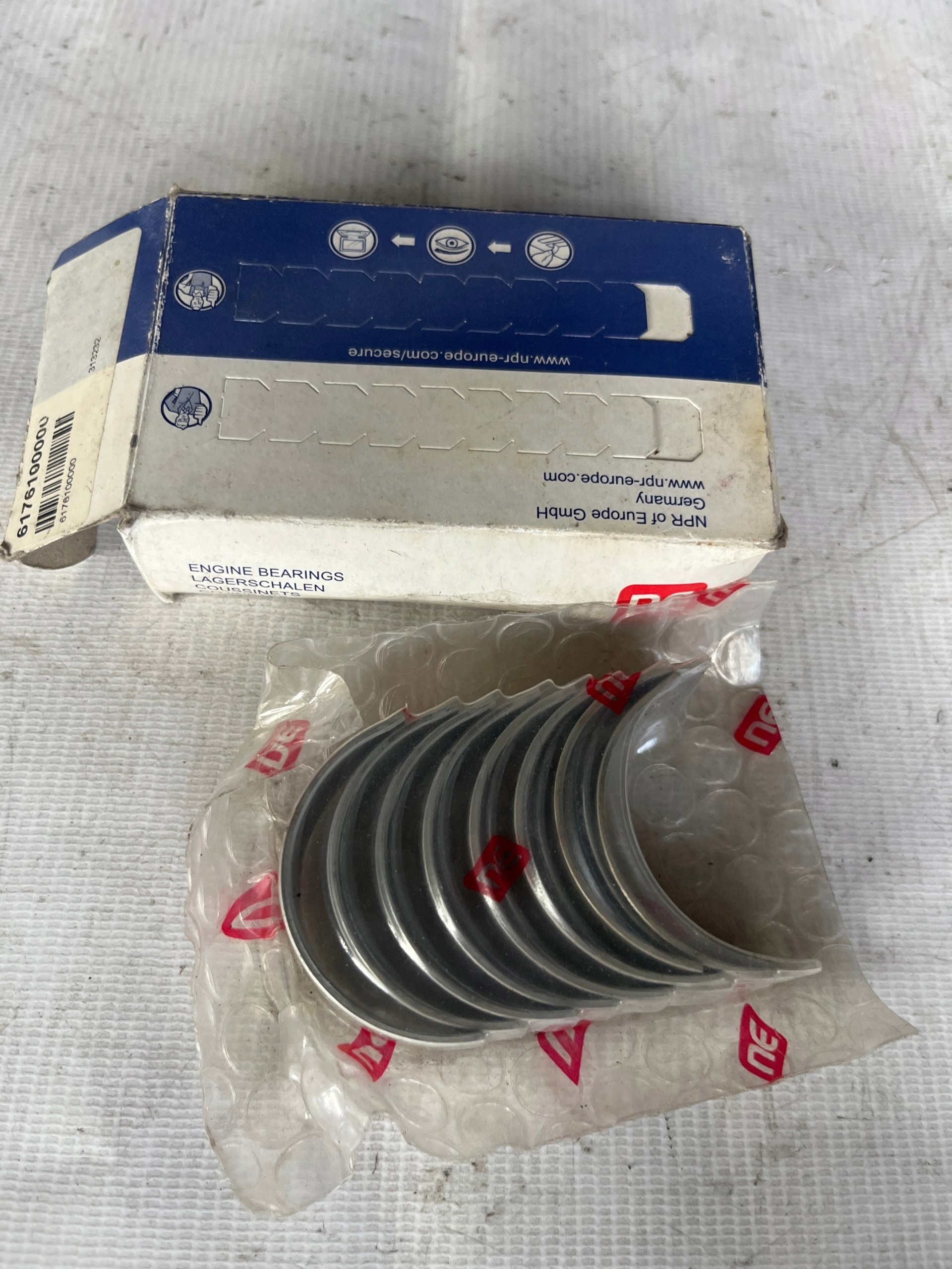 Kit de bronzinas Renault OE 7701478679 usado image 2