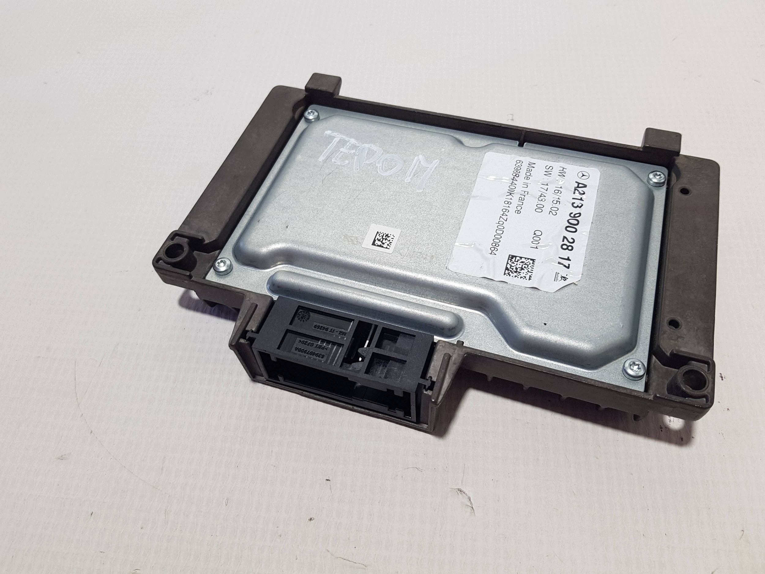 MERCEDES W222 W205 W213 Tempomaatti Ohjain A2139002817