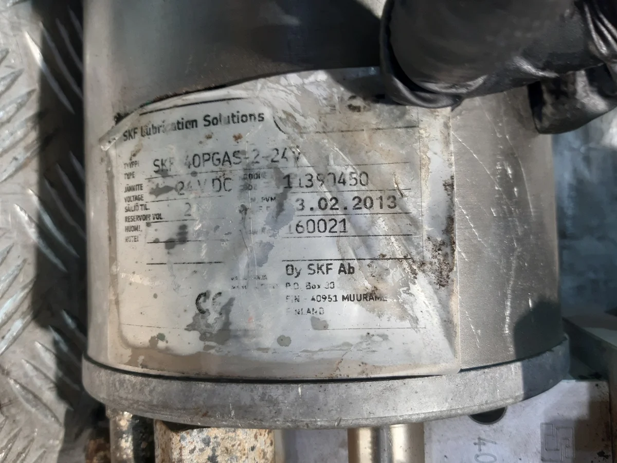Zentralschmiersystem SKF 40PGAS-2-24V gebraucht image 3